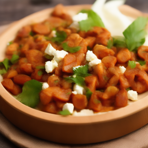 Ensalada de lentejas y queso feta