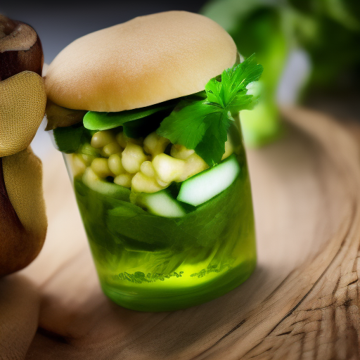 Ensalada de garbanzos y aguacate con aderezo de limón y cilantro