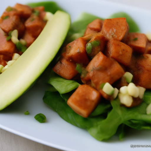 Ensalada de lentejas y aguacate con aliño de mostaza