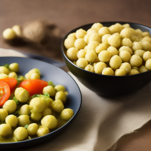 Curry de Garbanzos y Coliflor