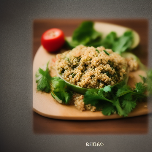 Ensalada de Quinoa con Aderezo de Tahini