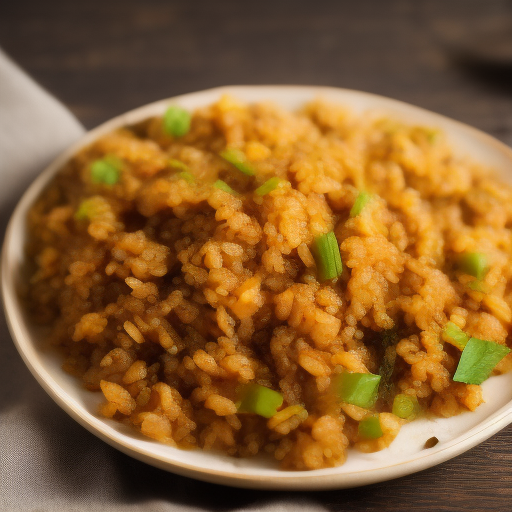 Fideos de arroz salteados con vegetales y salsa de cacahuete