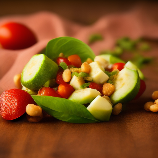 Ensalada de garbanzos y aguacate