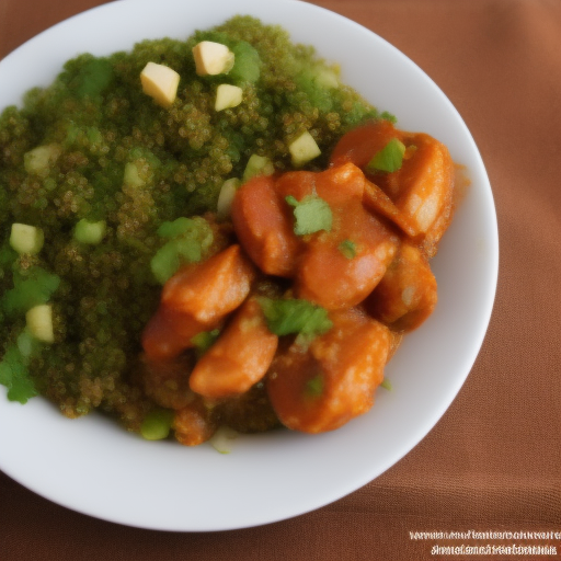 Ensalada de quinoa y lentejas con aguacate