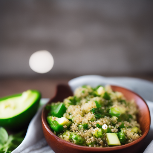 Ensalada de quinoa y aguacate