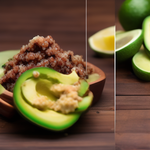 Ensalada de quinoa y aguacate