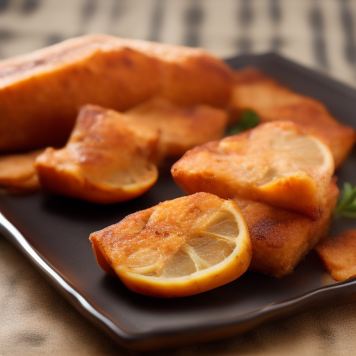 Salmón al horno con salsa de mostaza y miel