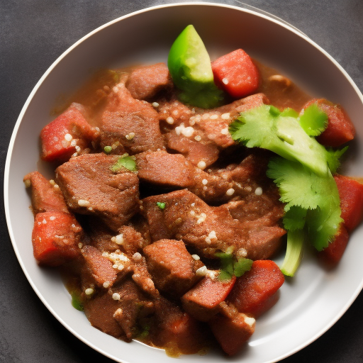 Carne asada con adobo de chile ancho y naranja