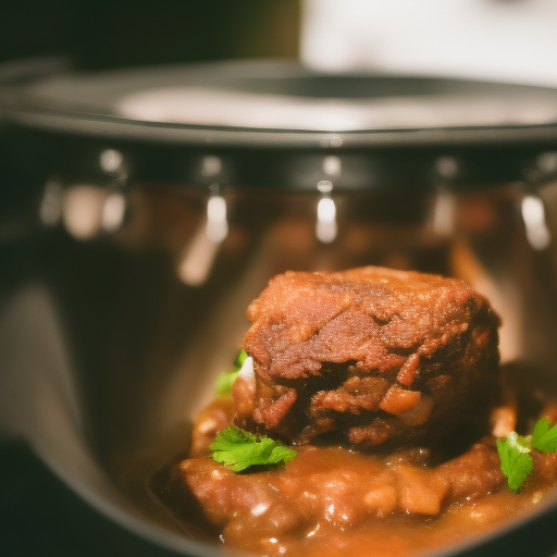 Carne de res en salsa de mostaza y miel