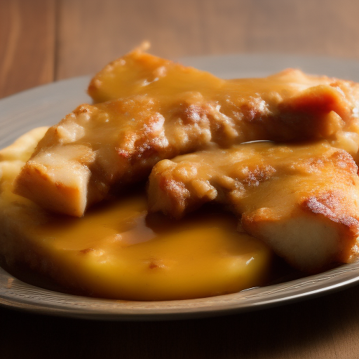 Filetes de cerdo con salsa de miel y mostaza