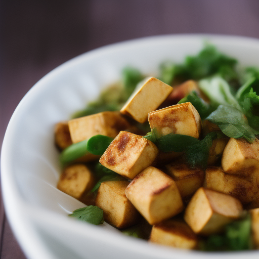 Salteado de Tofu con Verduras