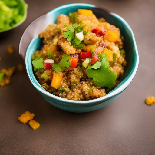 Ensalada de Quinoa con Pollo Asado y Aguacate