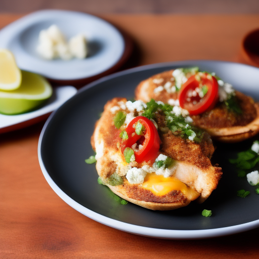 Pollo relleno con queso feta y espinacas