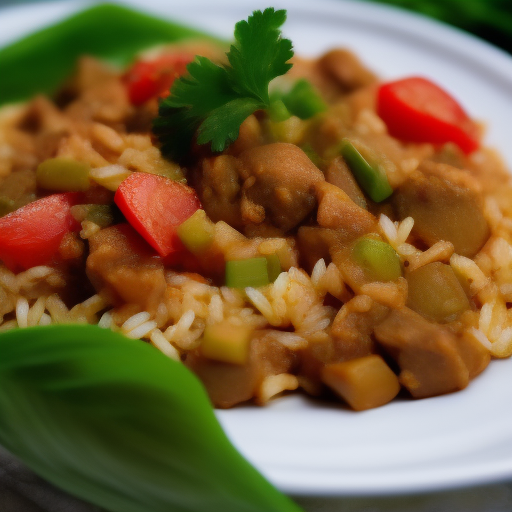 Ensalada de lentejas y arroz integral con aderezo de limón