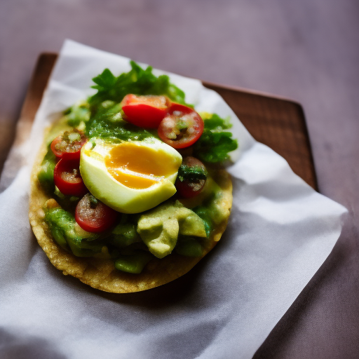 Tostada de aguacate y huevo escalfado