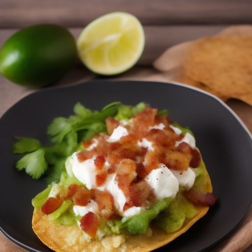 Tostadas de aguacate con huevo y bacon