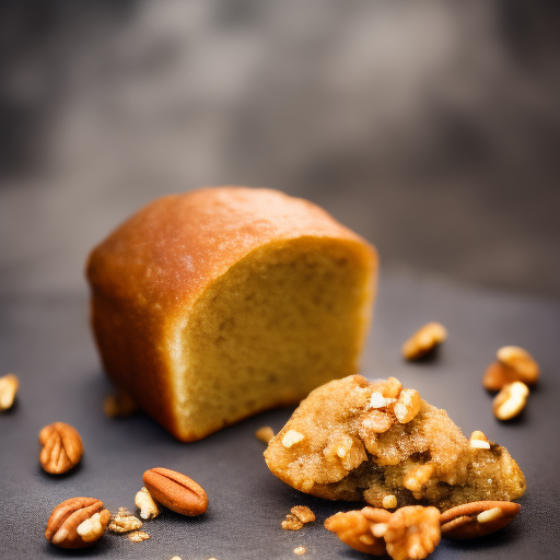 Pan de plátano y nueces