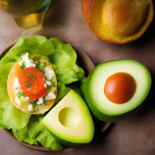 Tostadas de aguacate con huevo y tomate