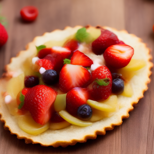 Tostadas francesas con frutas y miel