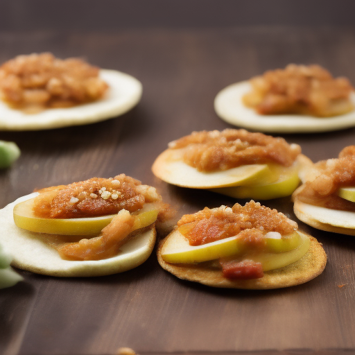 Tostadas francesas de manzana caramelizada