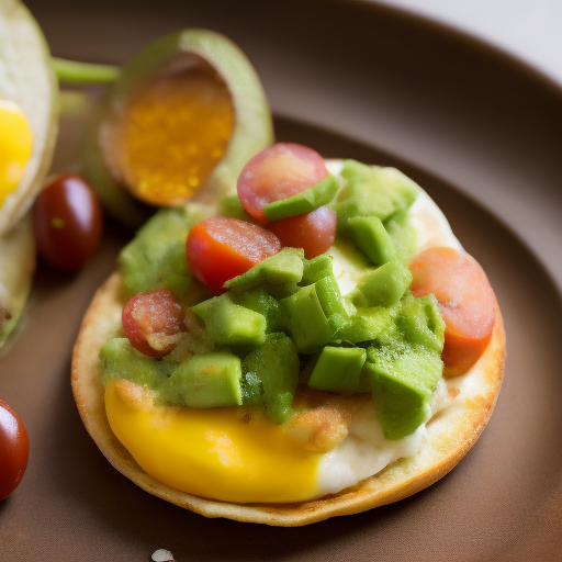 Huevos Benedictinos con Salmón Ahumado y Aguacate