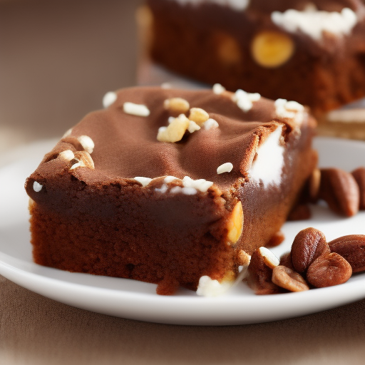 Brownies de Chocolate con Nueces y Caramelo Salado: Un Postre para los Amantes del Chocolate