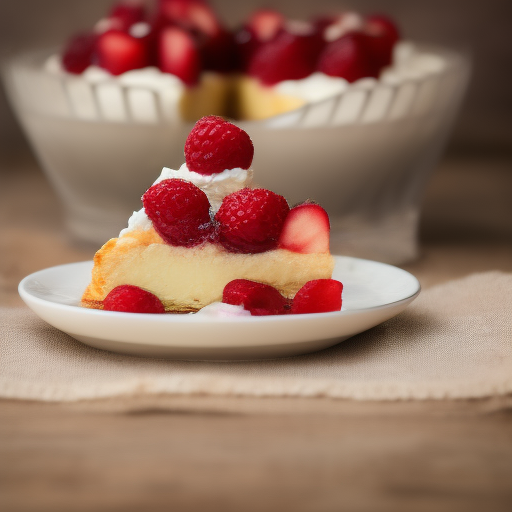 Tarta de ricotta y frutos rojos