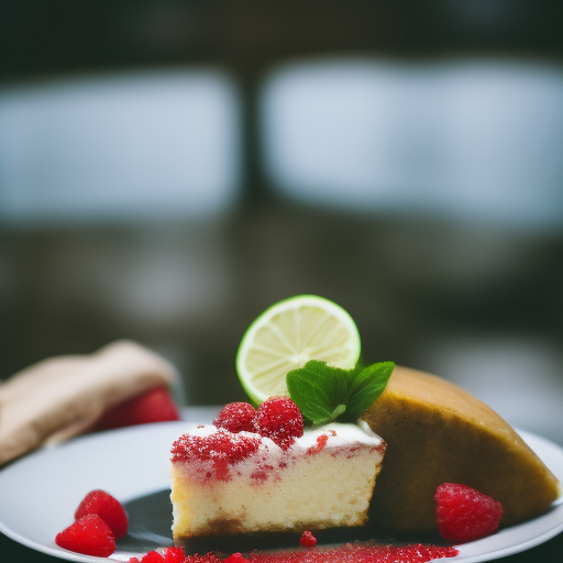 Cheesecake de limón y frutos rojos