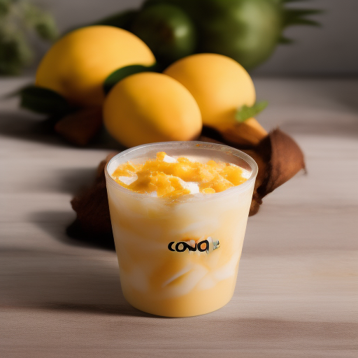 Helado de Mango y Coco