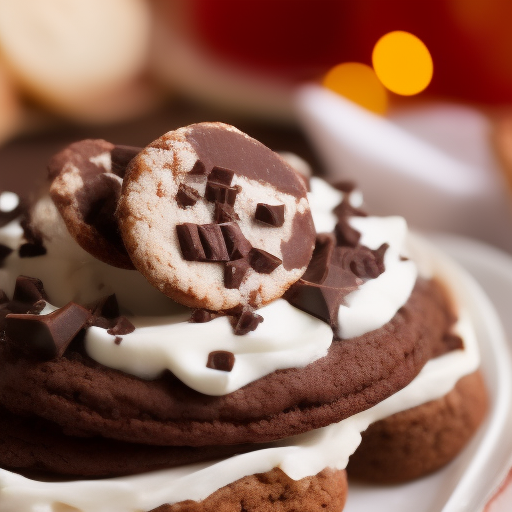 Helado de galletas Oreo y chocolate blanco