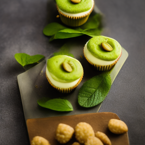 Mini Cheesecakes de Matcha